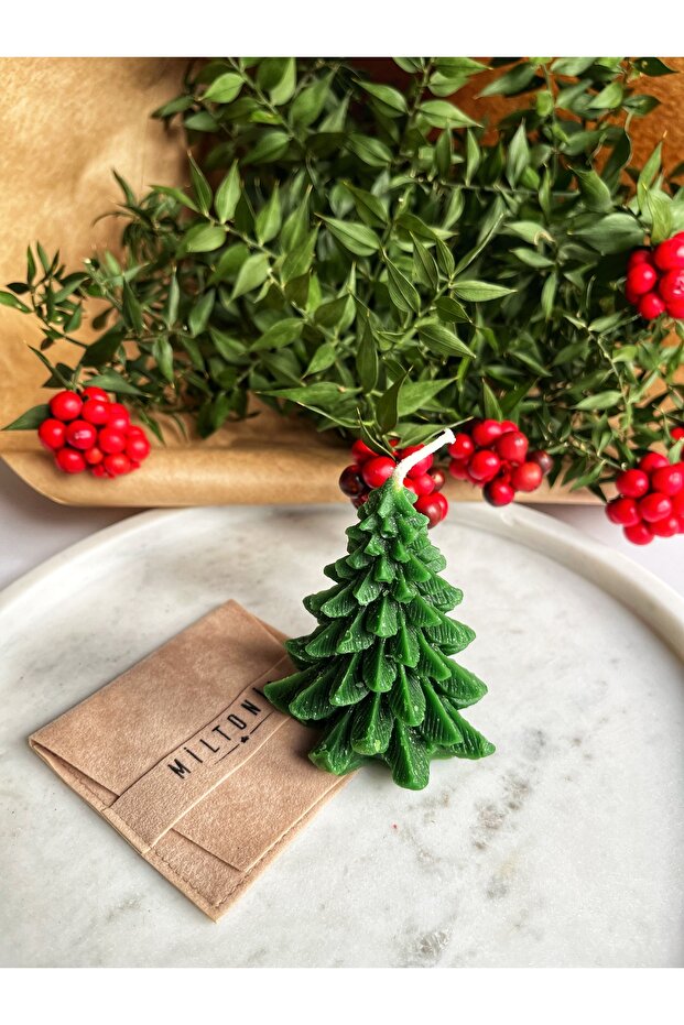 Yılbaşı Ağacı Mum - 4