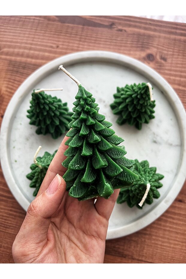 Yılbaşı Ağacı Mum - 1