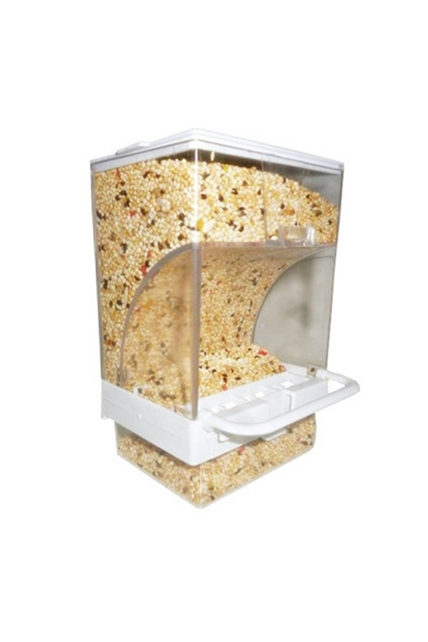 Smart Bird Feeder with Base Container White (10-7.5)-14.5 cm - Adm Krl