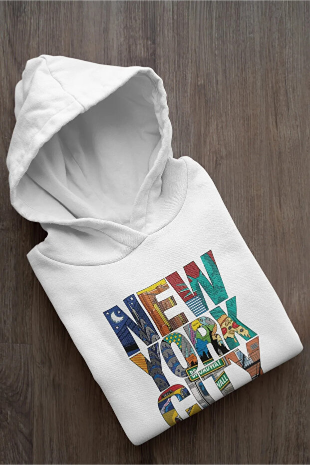 Newyork 2 thread hooded sweat - 1