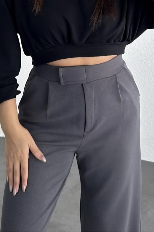 Cırtlı Palazzo Pantolon - 3