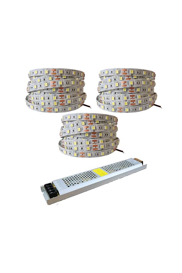 Şerit Led 3 Çipli 20 Metre Adaptörlü (TRAFOLU) - 2