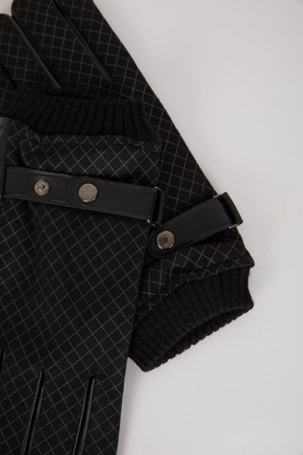 Herrenhandschuhe aus Kunstleder - 4