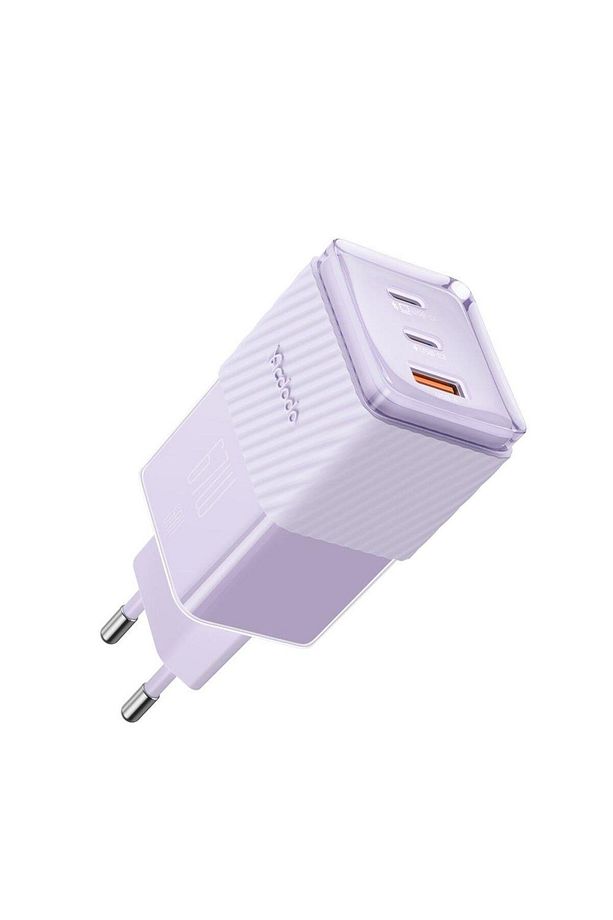 CH-1502 67W GaN Mini Yüksek Hızlı Şarj Aleti Adaptörü (2xType-C 1xUSB) - 2