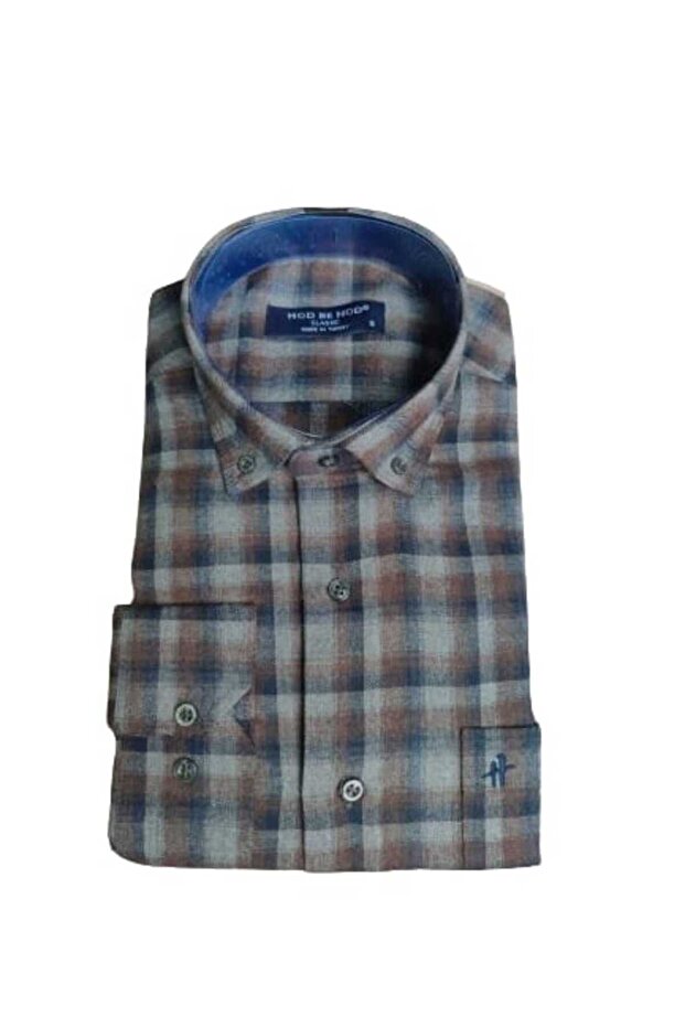 HIGH QUALITY CLASSIC MOLD WINTER WOOL FATHER SHIRT