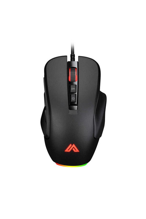 RGB LED Işıklı 10 Işık Modu ve 8/14 Programlanabilir Makro Tuşlu Kablolu Optik 10000 DP Oyuncu Mouse - 2