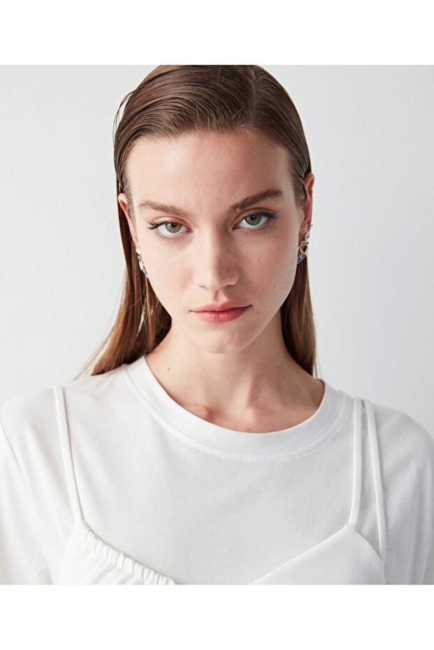 Çift Parça Bluz - 3