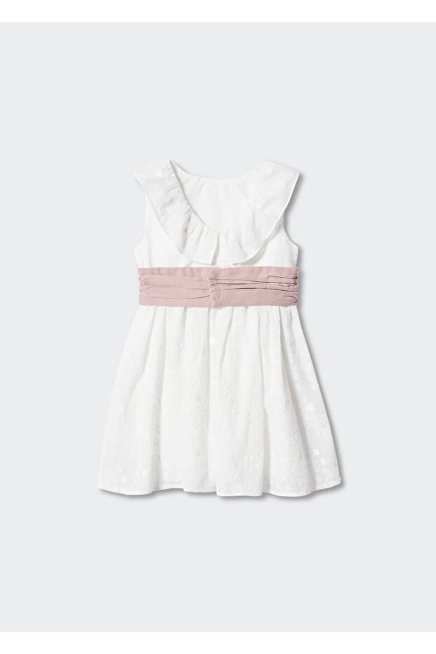 Çiçek Işlemeli Elbise - 2