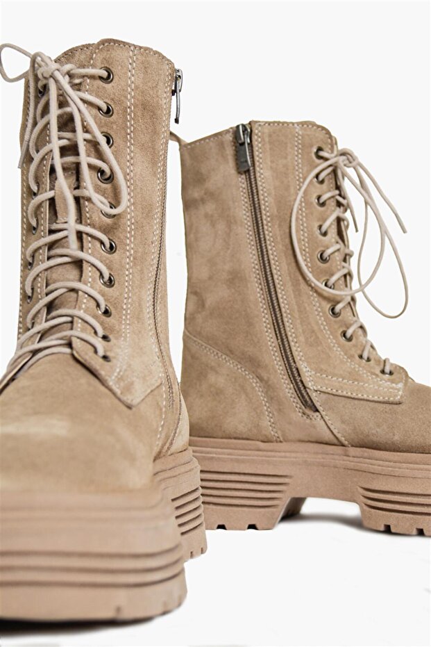 MONETTA - Vizon Süet - Bot - 1