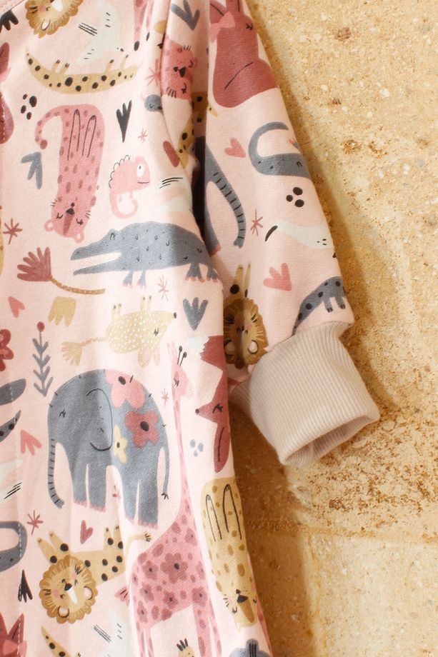 Bebek Uyku Torbası, Pamuklu Uyku Torbası, Unisex Uyku Torbası - 6