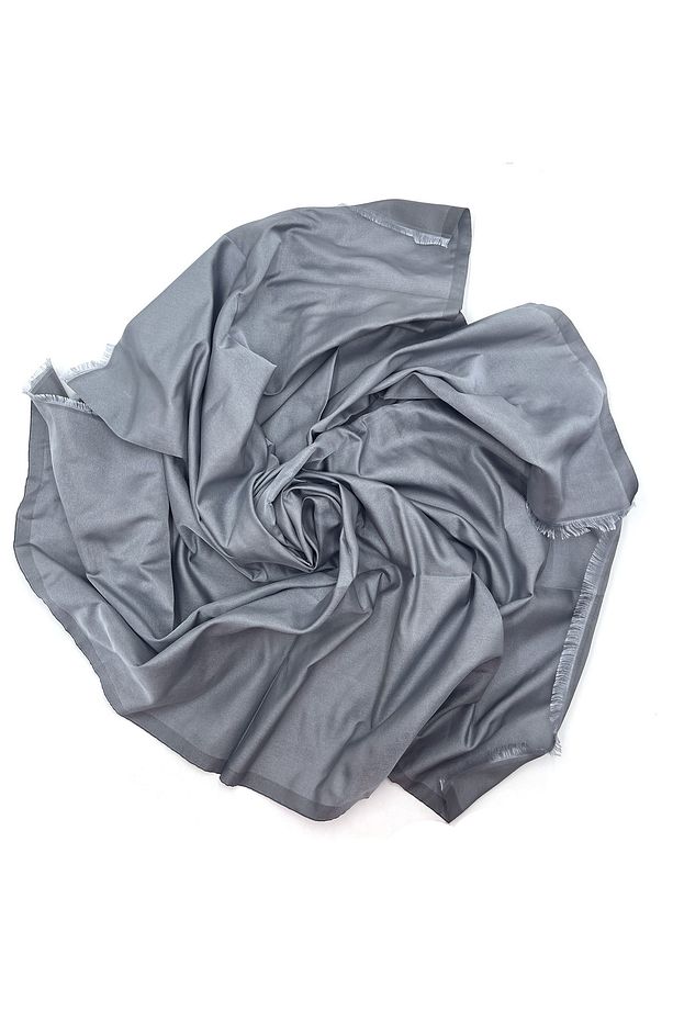 2'li Set Bone Dikişli Eşarp Seti Hediyelik Tafta Yazma Kullanıma Hazır 100x100 cm - 5