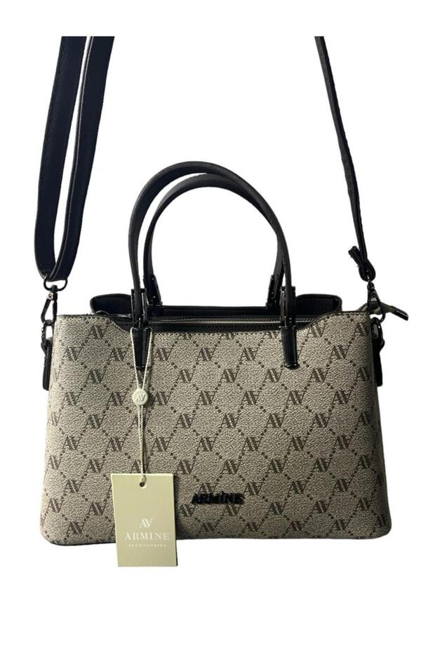 311 Printed Cross Shoulder Strap Women's Bag 311 Brown