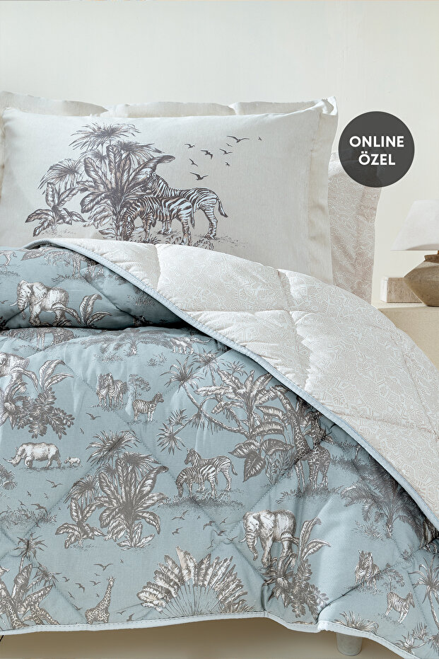 Aster Çift Kişilik Uyku Seti - Adaçayı - 2