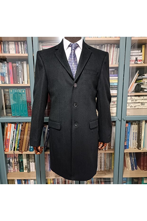 Kışlık Kaşe Palto - 6