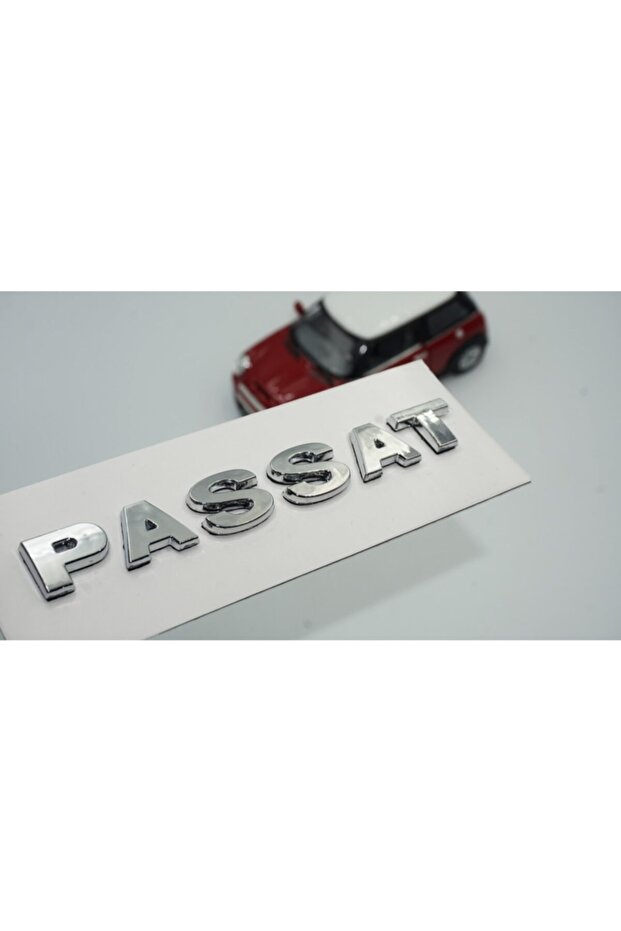 Passat B6 B7 Compatible Luggage 3m 3d Chrome Abs Logo Emblem