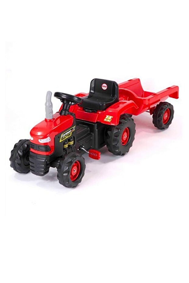 Römorklu Traktör (pedallı) Kırmızı - 2