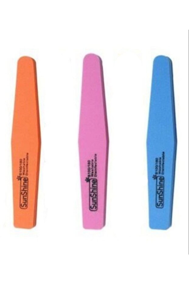 مبرد أظافر صناعي عازل 3 قطع - 1