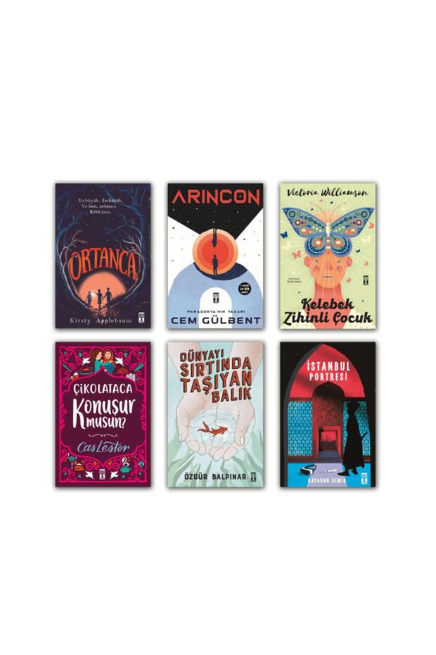 Kelebek Zihinli Çocuk Ortanca Arincon Çikolataca Konuşur Musun 6 Book Set