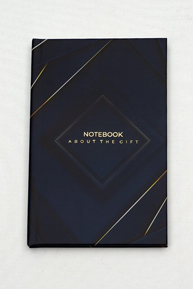 Lacivert Notebook Defter - 3