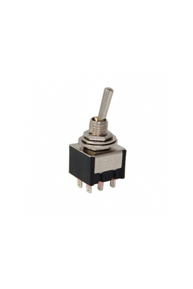 مفتاح Ic-147 للتشغيل والإيقاف والتشغيل، ذو زنبرك من جانب واحد، وجانب ثابت، 6p