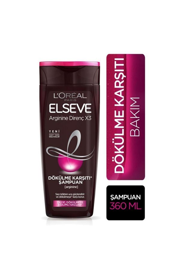 Loreal Arginine Direnç X3 Dökülme Karşıtı Şampuan 360 ml - 5