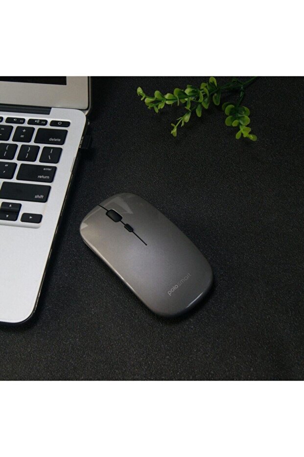 Pswm13 Hybrid Bluetooth & Wireless Şarj Edilebilir Mouse K.gri - 3