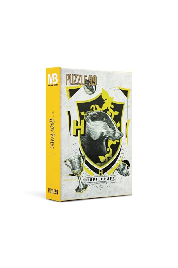 Warner Bros 99 Parça Hufflepuff Puzzle - 1