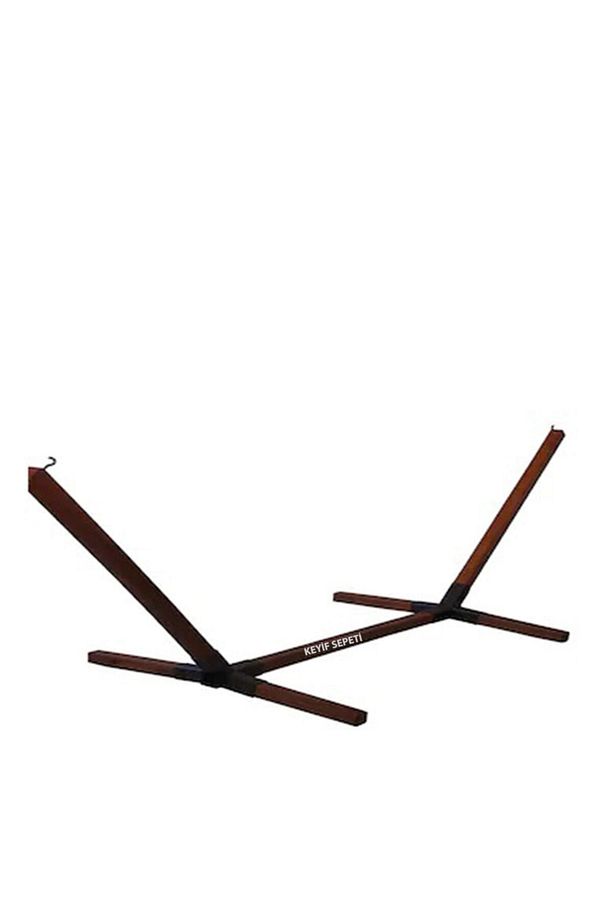 Çift Kişilik Ahşap Ayaklı Hamak Set - 5