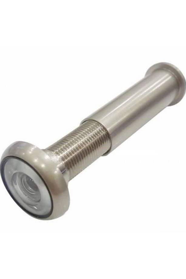 Kapı Dürbünü Çelik Ahşap Kapı Dürbünü 35-60 Mm Ayarlı Net Görüntülü 360° - 1