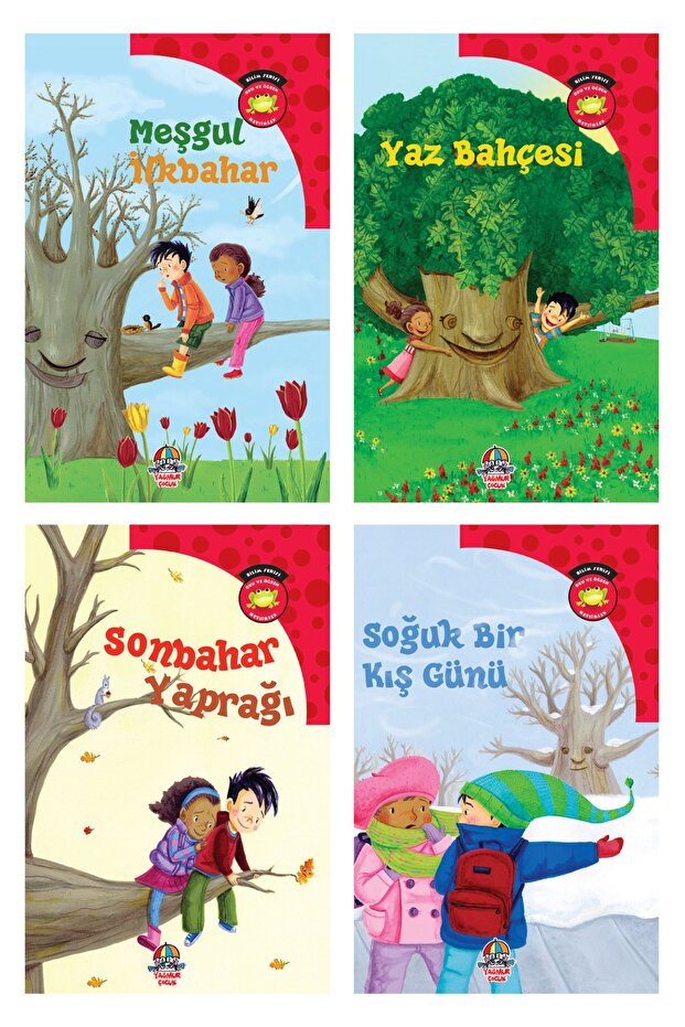 Bilim - Mevsimler Serisi 5 + Yaş (4 Kitap)