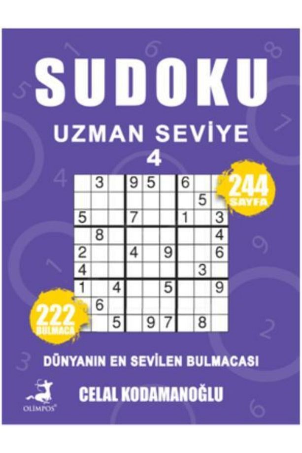 Celal Kodamanoğlu-sudoku Uzman Seviye 4 9786059609531 - Celal Kodomanoğlu - 1