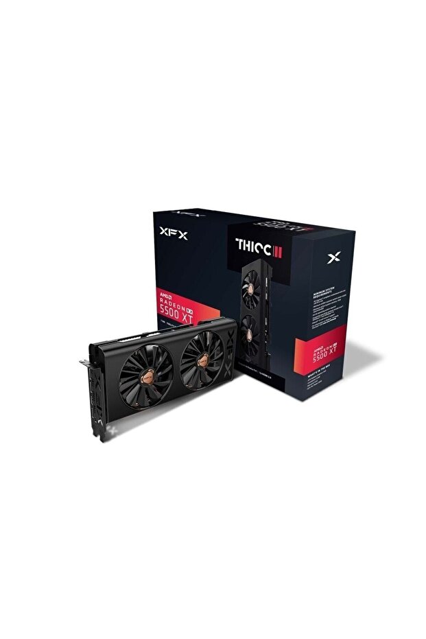 Thıcc Iı Pro Rx 5500 Xt 4gb 128bit Gddr6 3xdp/hdmı Pcı4.0 Rx-55xt4dfd6 - 1
