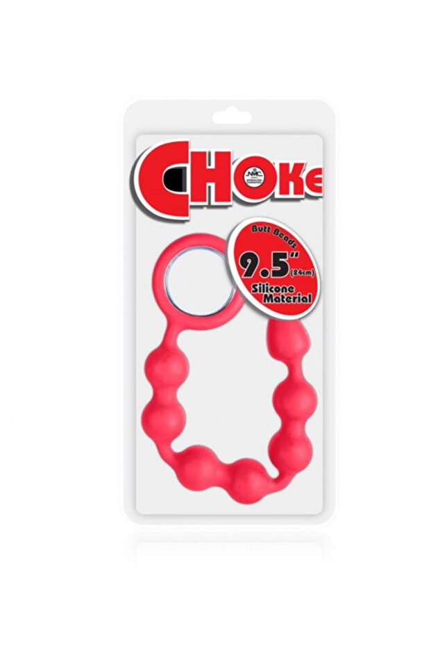 Choke 9,5 Inch Kırmızı Butt Beads