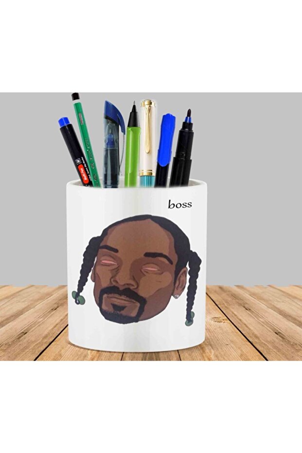 Snoop Dogg Cactus Succulent Flower Pot Pen Holder