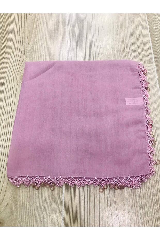 Candy Pink Checkerboard Plain Beaded Writings