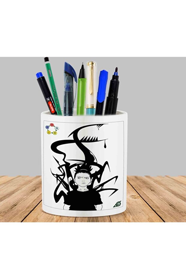 Shikamaru - Naruto Cactus Succulent Flower Pot Pen Holder