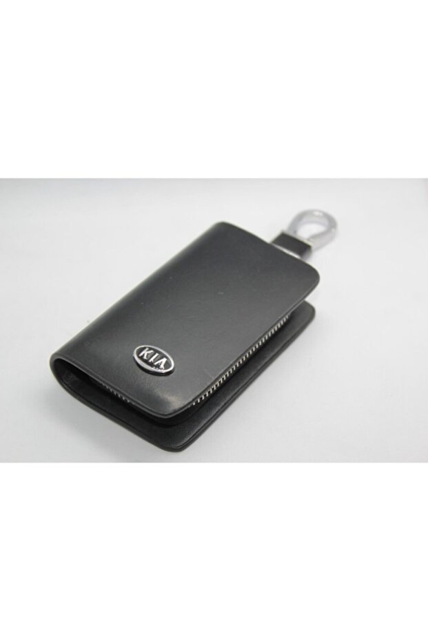 Kia Leather Zipper Keychain Stylish Quality Accessory Bag Car Car Keychain