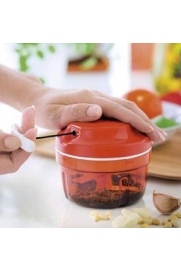 Kırmızı Süper Şef Çek Bırak Mutfak Robotu - 2