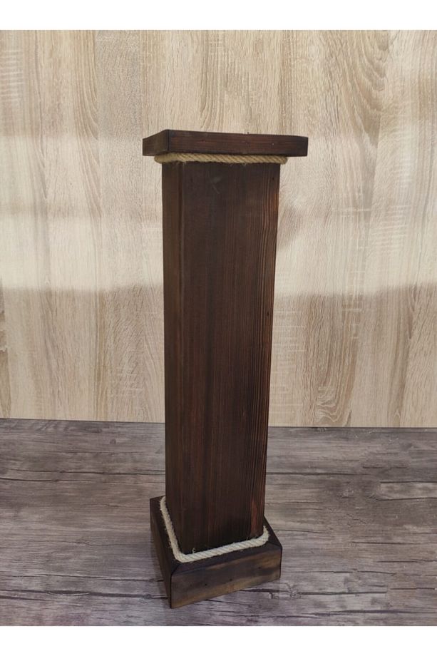 Ahşap Vazo - 4