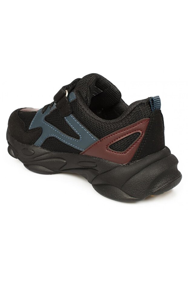 346.f20k.161 Asimo Filetphylon Siyah Kız Çocuk Spor Ayakkabı - 5