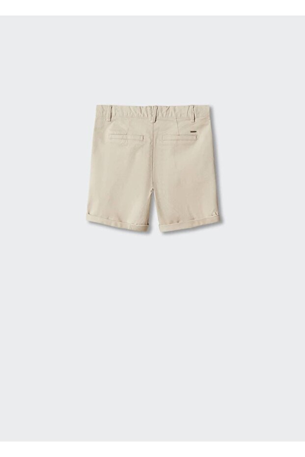 Pamuklu Bermuda Şort - 2