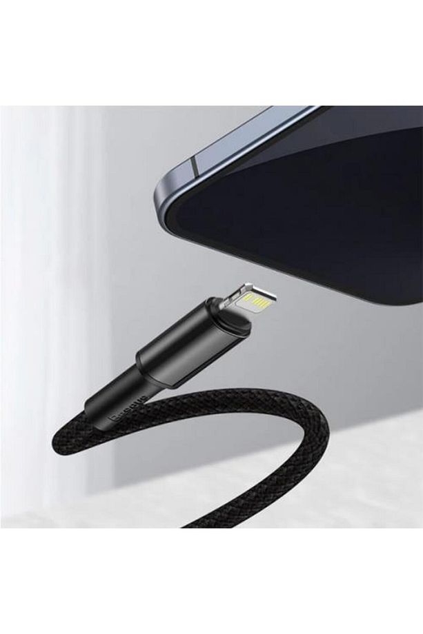 Super Şarj Örgü Tasarım1mt 20w Iphone Şarj Kablosu Iphone 11 12 13 14 Pro Max Şarj Veri Kablo - 5