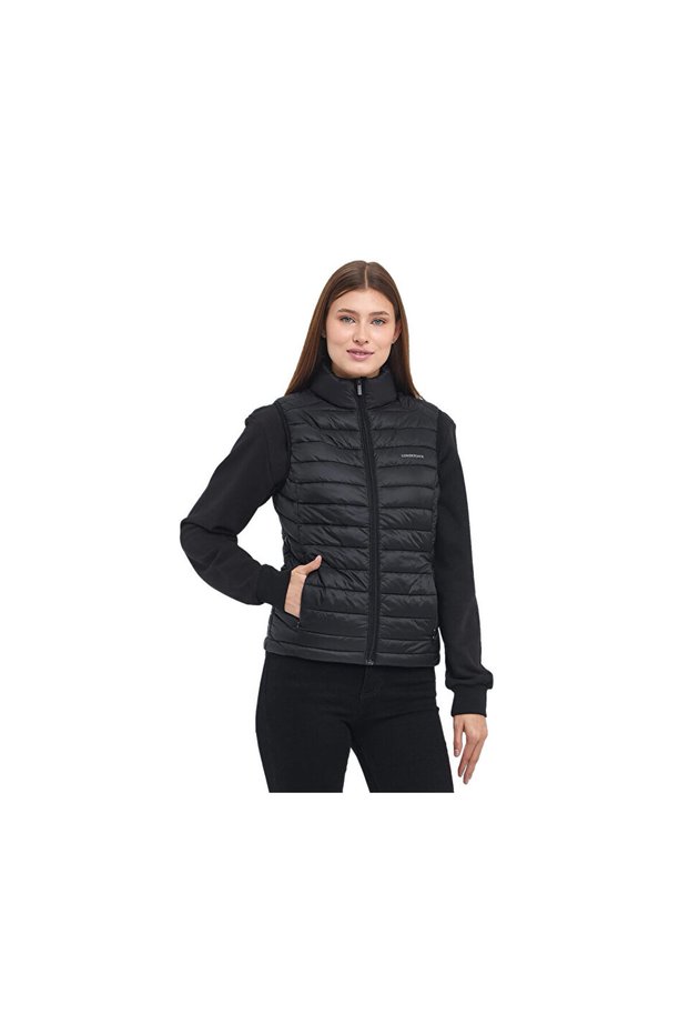 3W Wb Vest 4Sn34 3Pr Women's Casual Vest101399206 Black