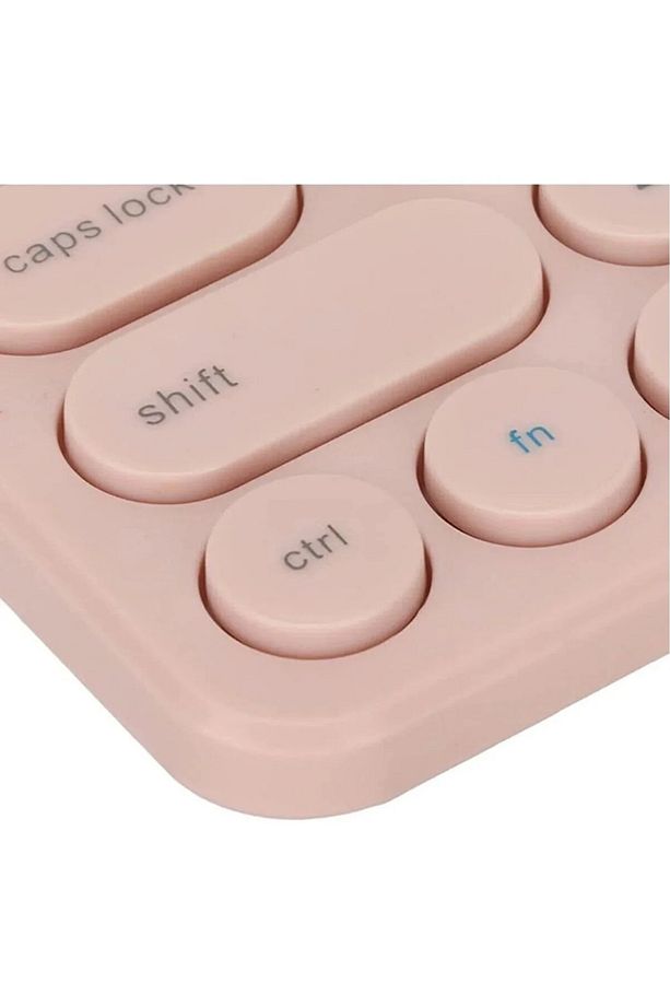Tüm Cihazlara UyumluTaşınabilir Ulta-ince Kablosuz Bluetooth Türkçe Q Klavye - 3