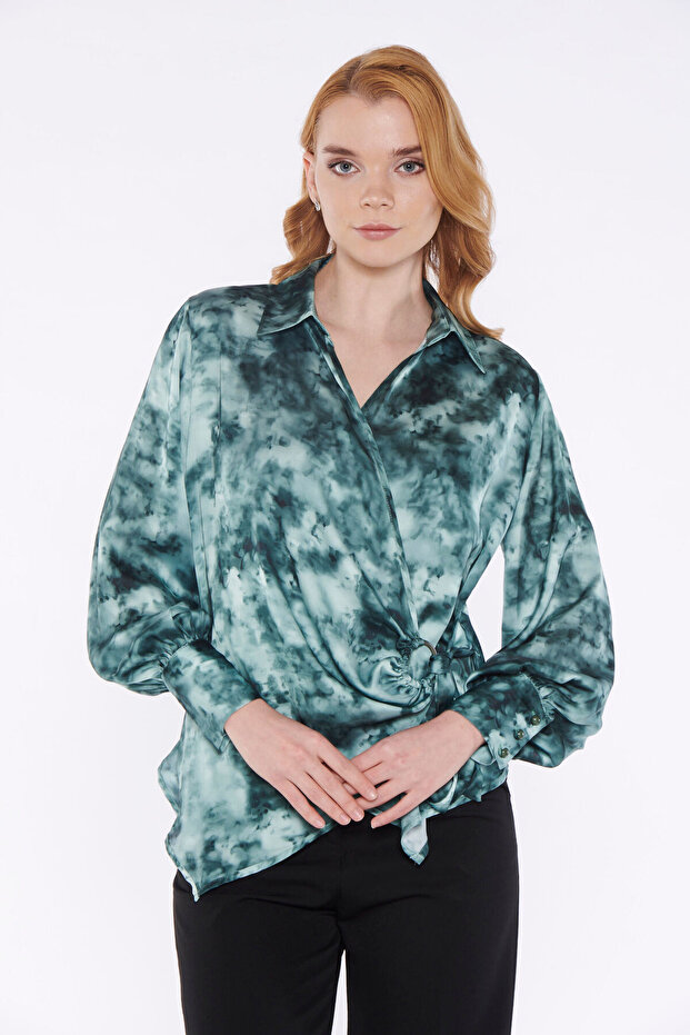 Batik Desenli Gömlek - 3