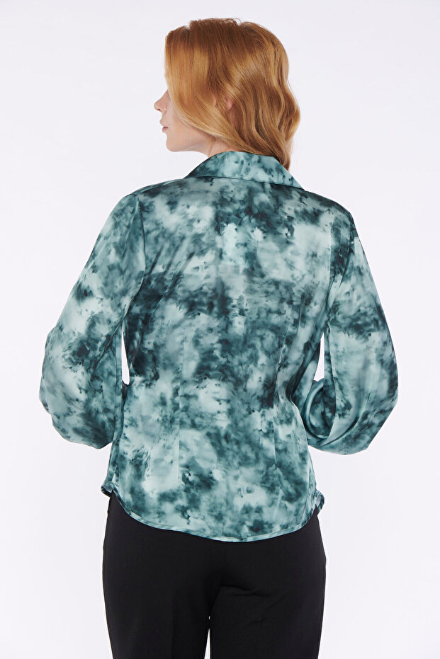 Batik Desenli Gömlek - 6