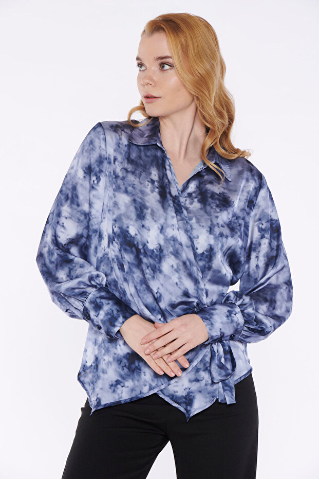 Batik Desenli Gömlek - 4