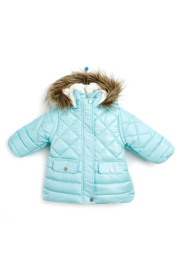 Baby Girl Quilted Coat
