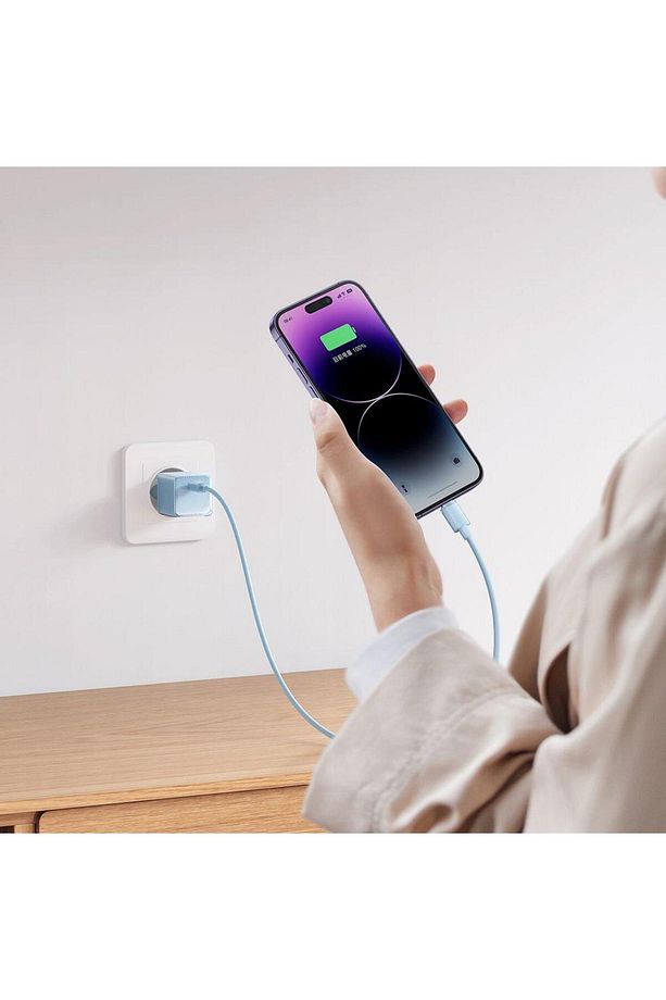 Ch-3772 20W PD GaN Type-C Şarj Aleti Adaptörü -  iPhone Hızlı Şarj Uyumlu - 7