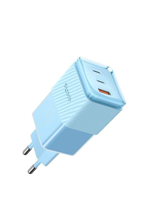 CH-1503 67W GaN Mini Yüksek Hızlı Şarj Aleti Adaptörü (2xType-C 1xUSB) - 2
